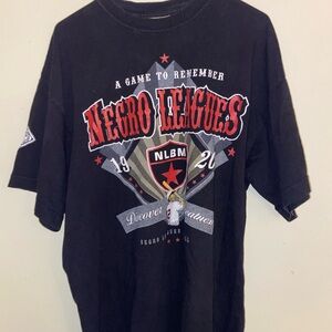 Black Negro Leagues Graphic T-Shirt